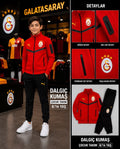 Galatasaray Kırmızı Çocuk Eşofman Takımı